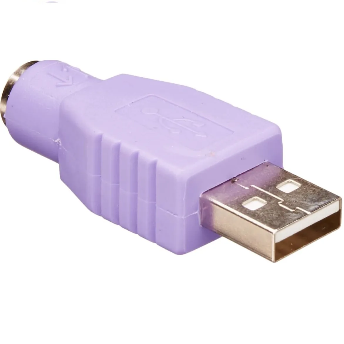 Adaptador PS2 A USB M/H  Morado