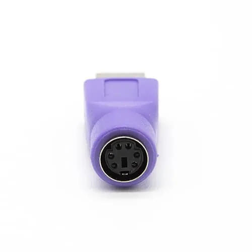 Adaptador PS2 A USB M/H  Morado