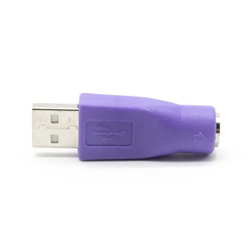 Adaptador PS2 A USB M/H  Morado