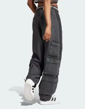 Adidas Pantalón Adilenium Denim Cargo