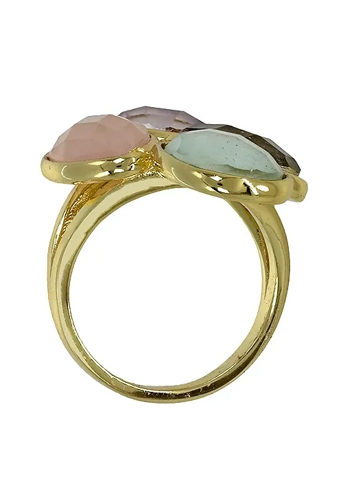 ANILLO DE PLATA CHAPADA EN AMARILLO CON CUARZOS DE COLORES 252_BR12904FLAMCRLB