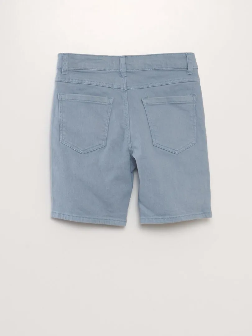 BERMUDAS VAQUERAS  AZUL