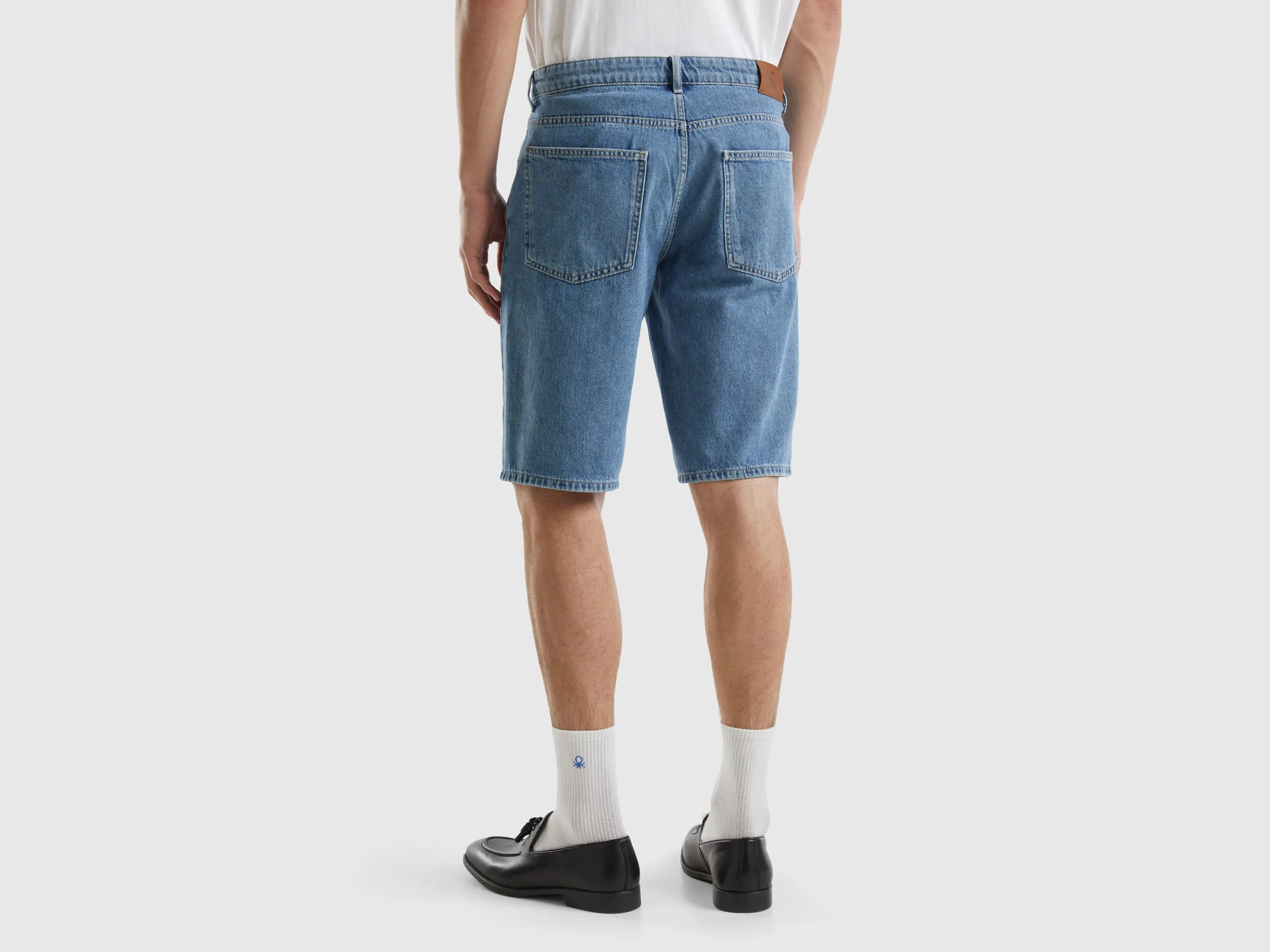 Bermudas vaqueras relaxed fit