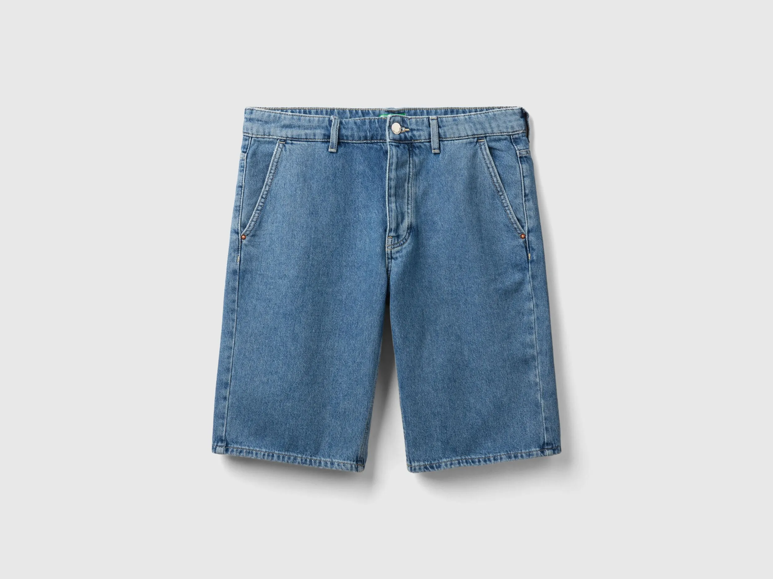 Bermudas vaqueras relaxed fit