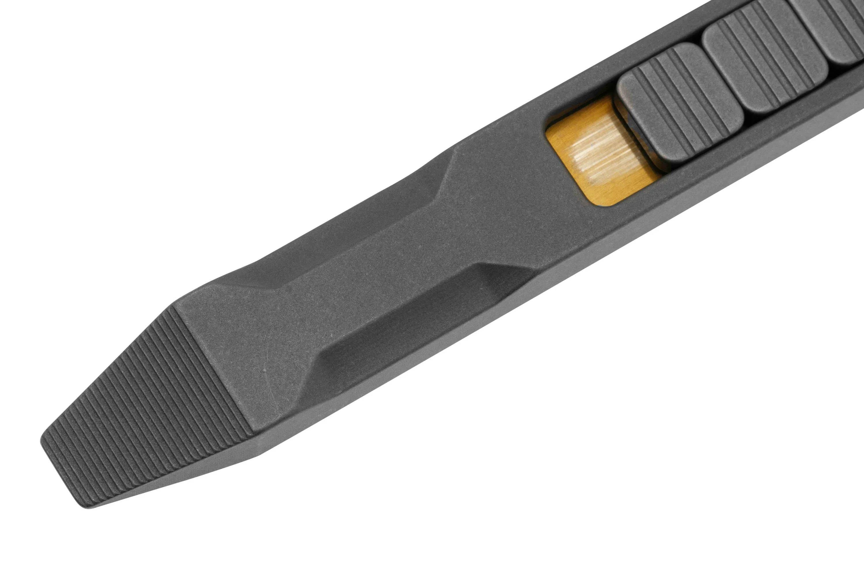BIG IDEA DESIGN TI PRY BAR TIPBSW STONEWASHED TITANIUM, FIDGET PRYBAR
