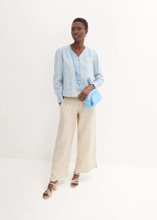 BLUSA AZUL NIEBLACRUDO