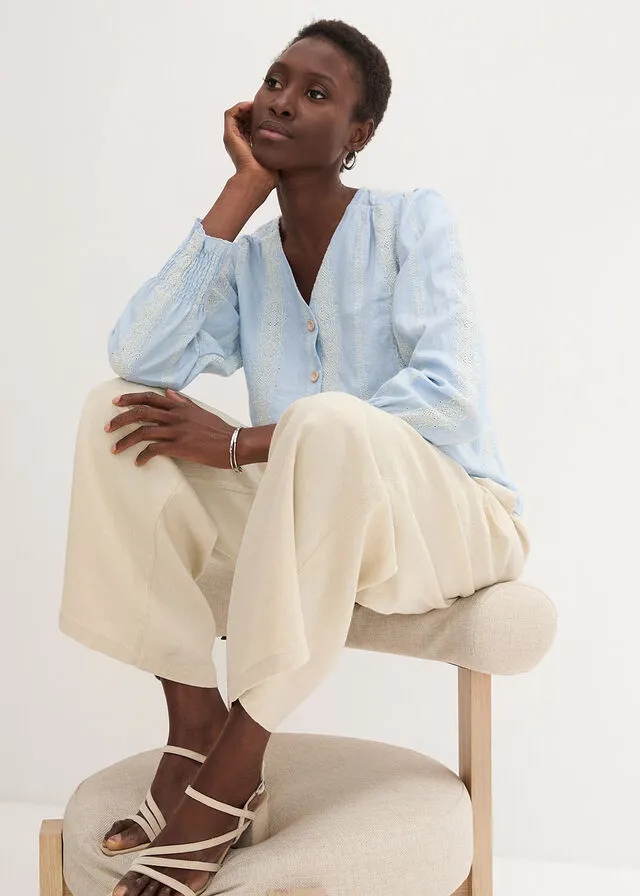 BLUSA AZUL NIEBLACRUDO