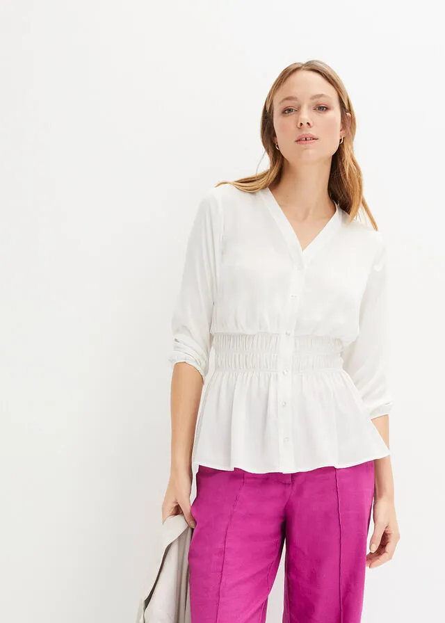 Blusa Blanco lana