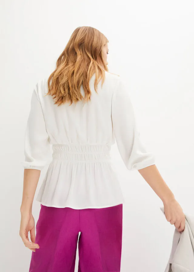 Blusa Blanco lana