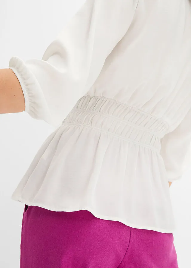 Blusa Blanco lana