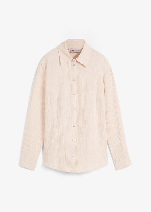 Blusa gris guijarro