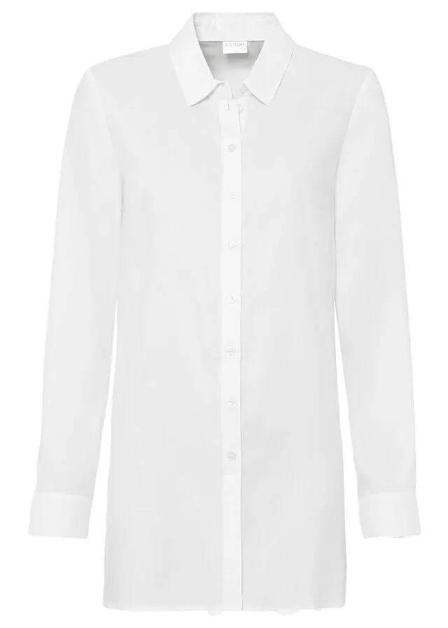 Blusa larga Blanco