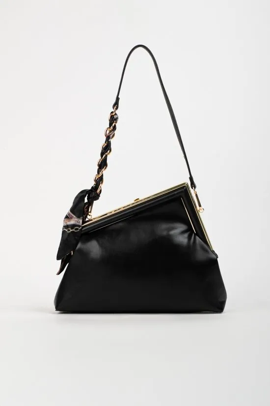 BOLSO BANDOLERA PERFES  NEGRO
