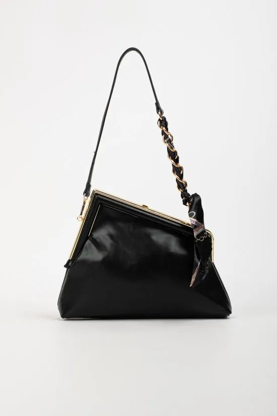 BOLSO BANDOLERA PERFES  NEGRO