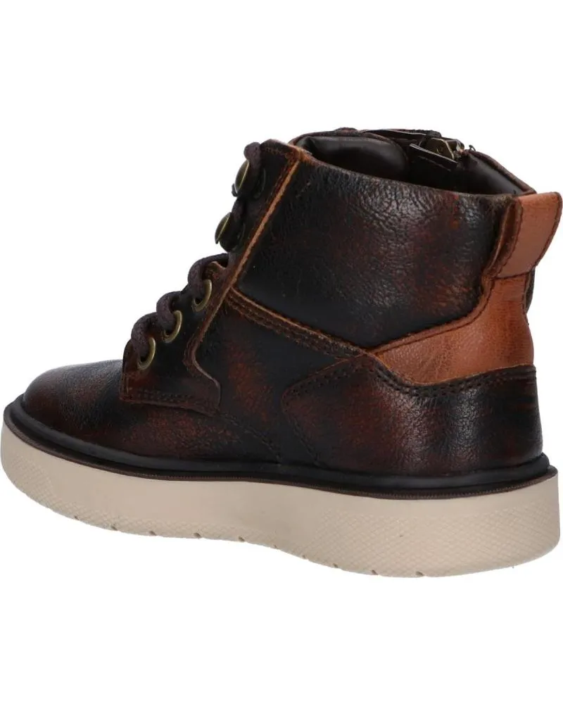 Botas de Niño GEOX J947SA 0JHMW J RIDDOCK C6006 DK BROWN