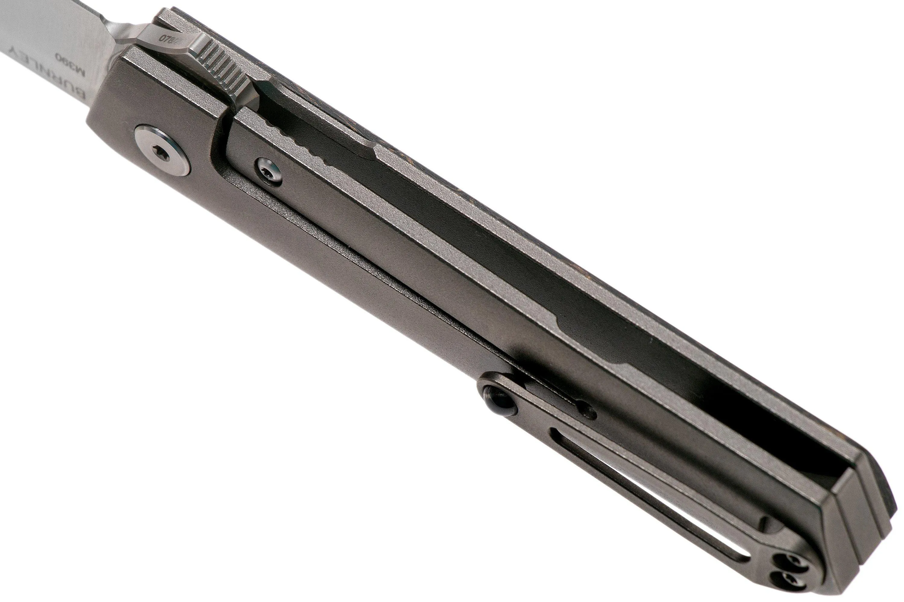Böker Plus Kwaiken Compact Flipper Copper Marble Carbon Fibre 01BO196 Limited Edition navaja, diseño Lucas Burnley