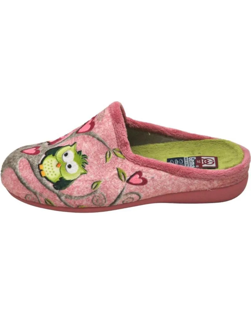 CALZADO DE CASA DE MUJER Y HOMBRE GEMA COMFORT GEMA CONFORT  ZAPATILLA PARA EL HOGAR PLANTILLAS EXTRAIBL MAQUILLAJE