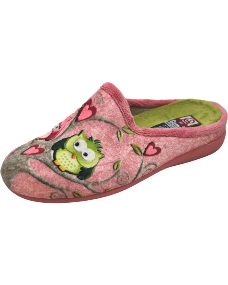 CALZADO DE CASA DE MUJER Y HOMBRE GEMA COMFORT GEMA CONFORT  ZAPATILLA PARA EL HOGAR PLANTILLAS EXTRAIBL MAQUILLAJE