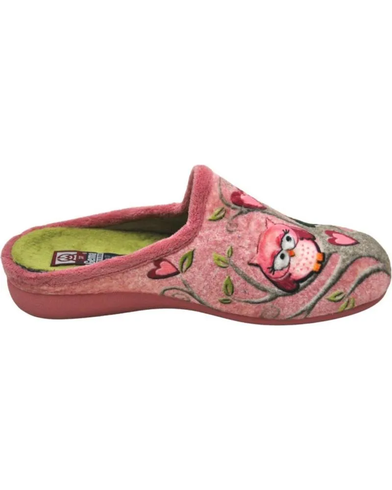 CALZADO DE CASA DE MUJER Y HOMBRE GEMA COMFORT GEMA CONFORT  ZAPATILLA PARA EL HOGAR PLANTILLAS EXTRAIBL MAQUILLAJE