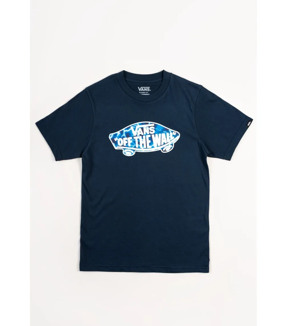CAMISETA VANS BY OTW LOGO FILL BOYS  DRESS BLUES/TRUE BLUE