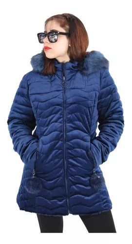 Campera Mujer Abrigada Reversible Importado Gran Oriente