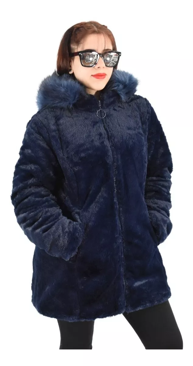 Campera Mujer Abrigada Reversible Importado Gran Oriente