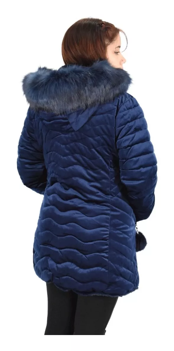 Campera Mujer Abrigada Reversible Importado Gran Oriente