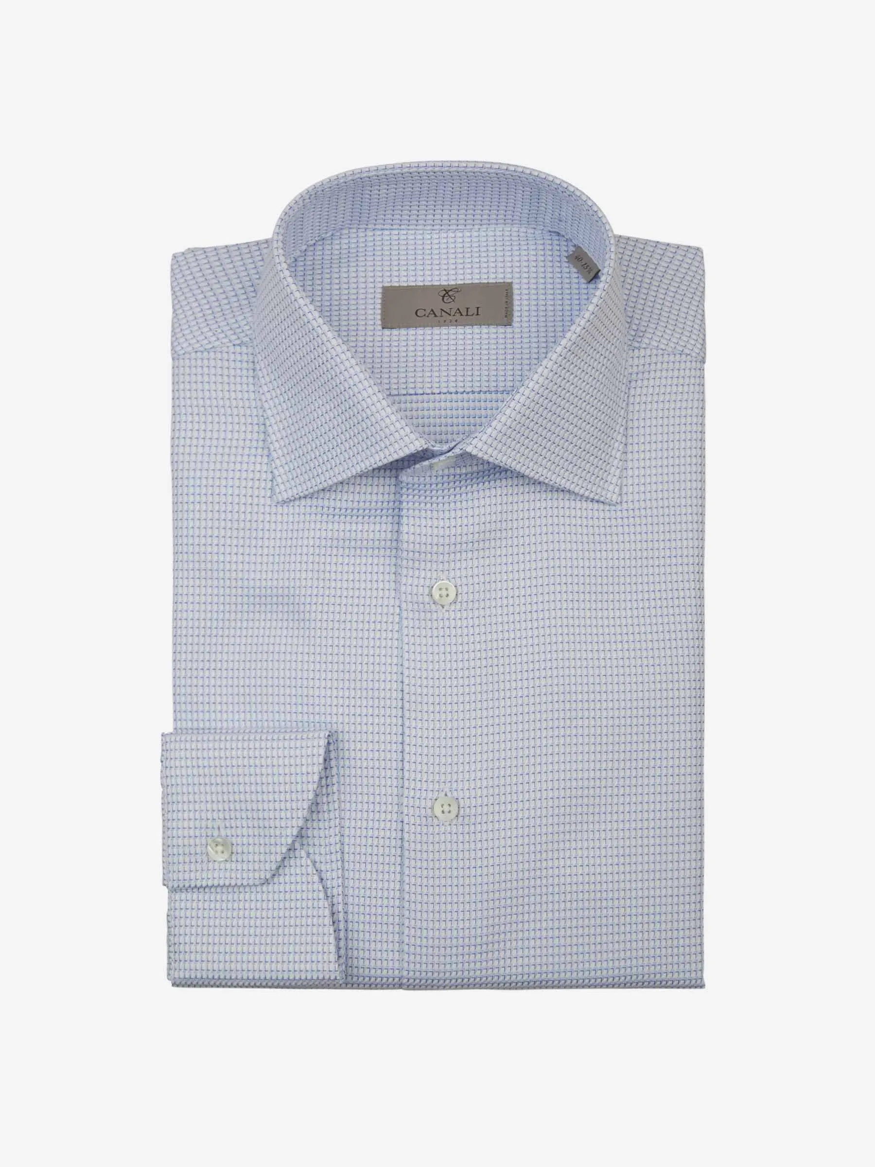 Canali Camisa Pata De Gallo