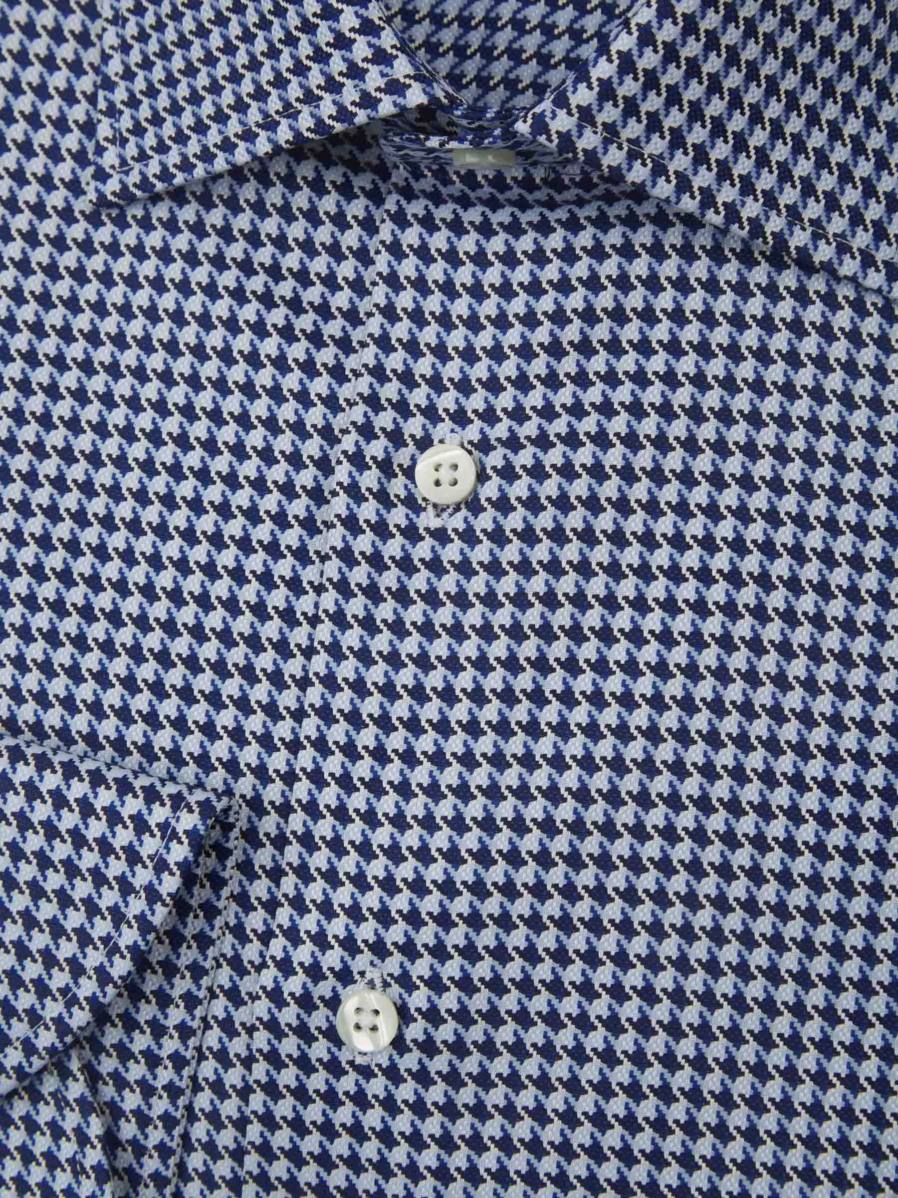 Canali Camisa Pata De Gallo