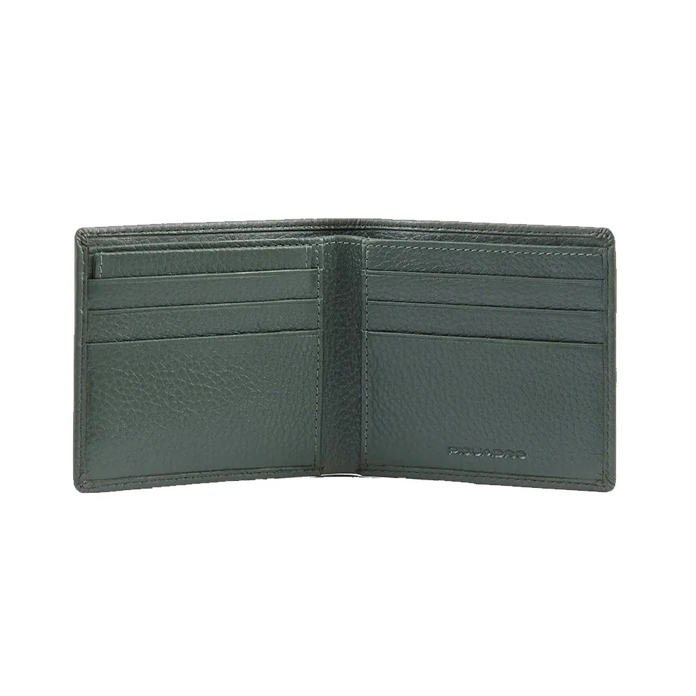 Cartera de Piel Piquadro PU3891MOSR/VE3 Color Kaki