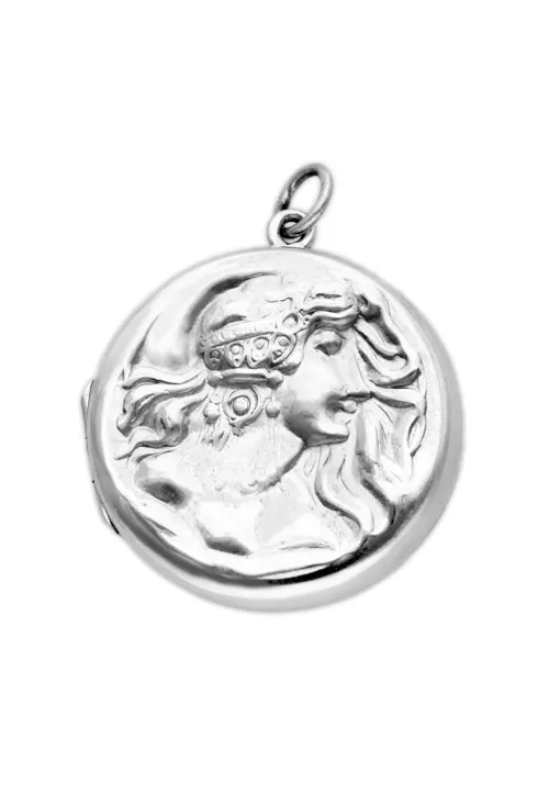 Colgante de plata guardapelos 297_825322