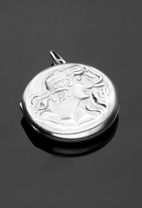 Colgante de plata guardapelos 297_825322