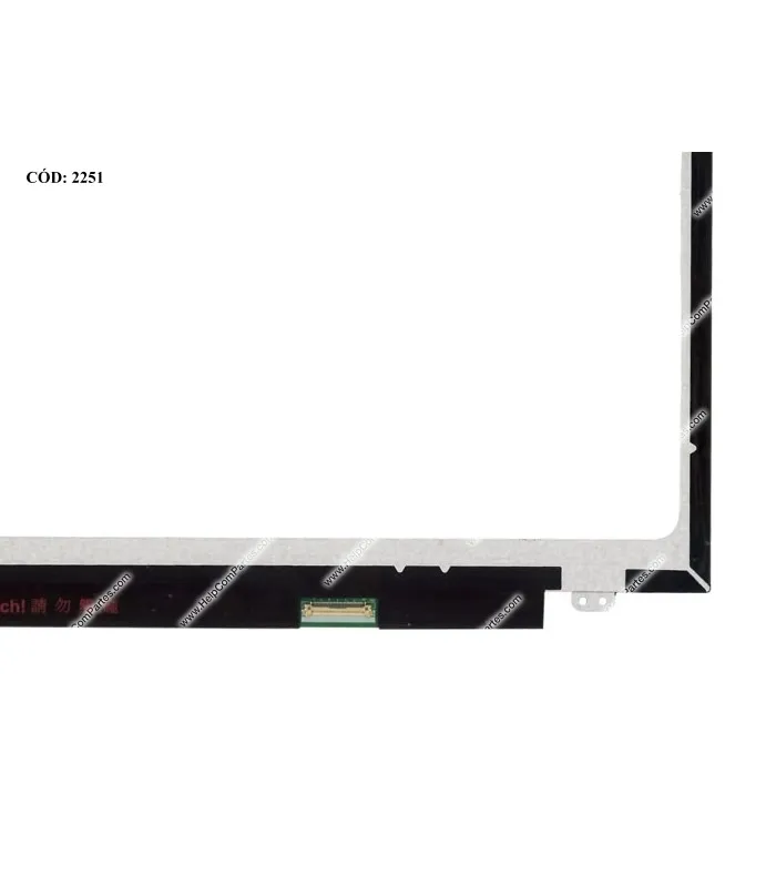 DISPLAY 14.0" 30PIN WLED SLIM WXGA HD (1366X768) MATTE 60HZ EDP VC.D PCBA FLAT SEG. U/D BRACKET/ L23210001