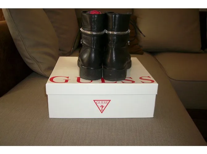 Guess Botines Negro 