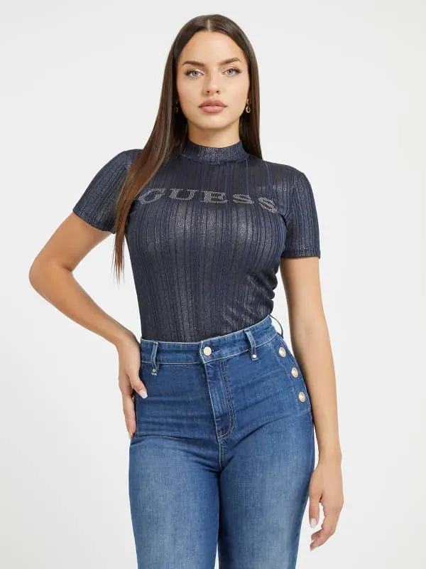 GUESS Rhinestones Front Logo