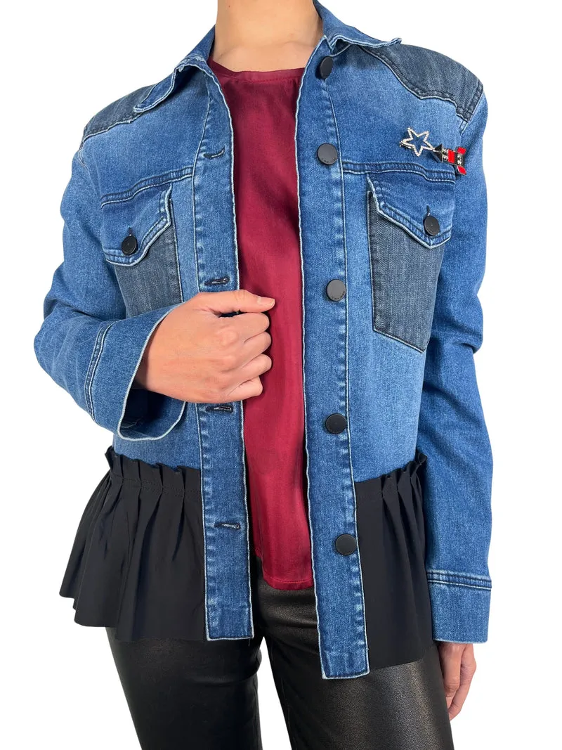 JAZMIN CHEBAR Chaqueta Blue Astro