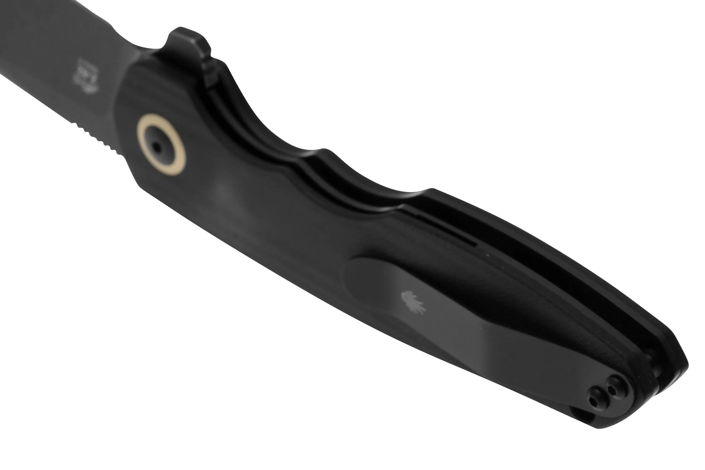 KIZER VANGUARD Z82 V4568A1, BLACKWASHED NITROV, BLACK G10 NAVAJA, NALUKNIVES DESIGN