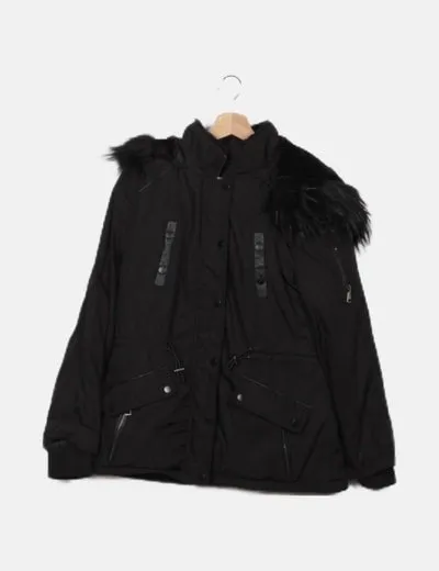 Koroshi Parka básica negra