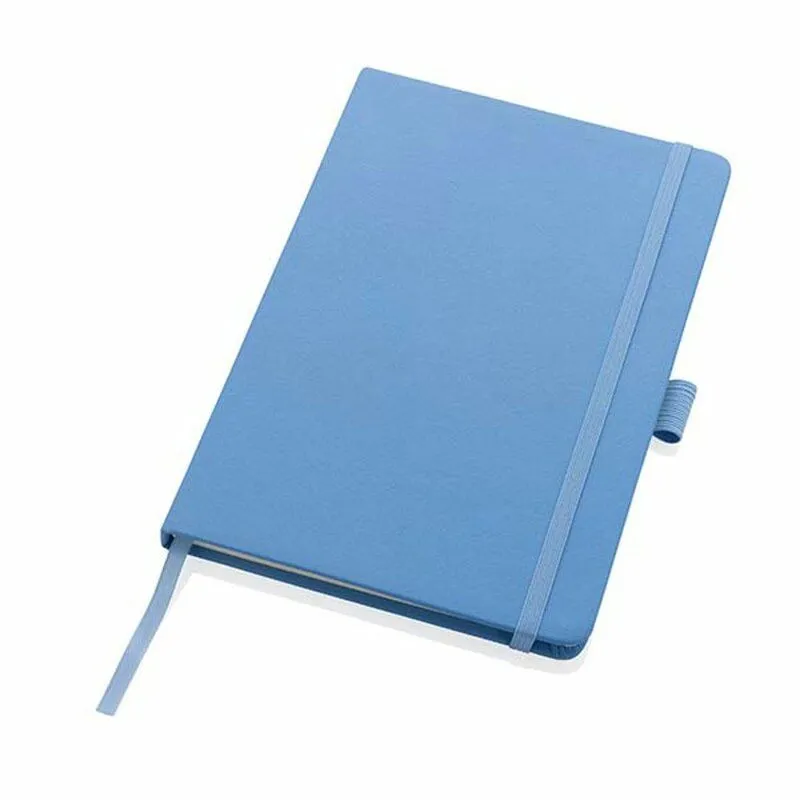 Libreta clásica A5 de cuero regenerado Sam