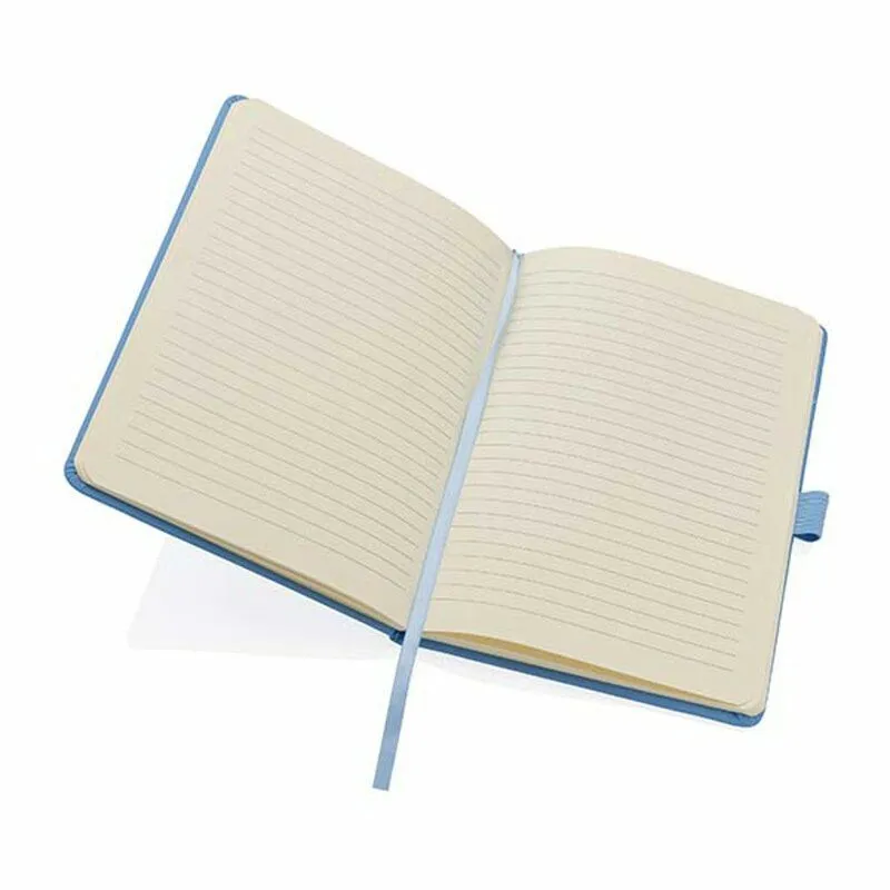 Libreta clásica A5 de cuero regenerado Sam