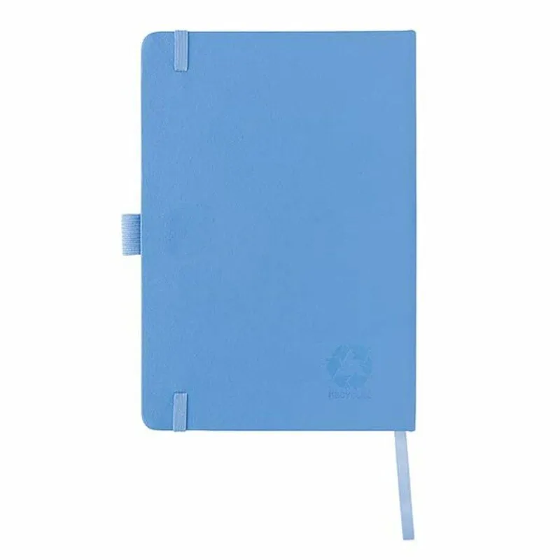 Libreta clásica A5 de cuero regenerado Sam