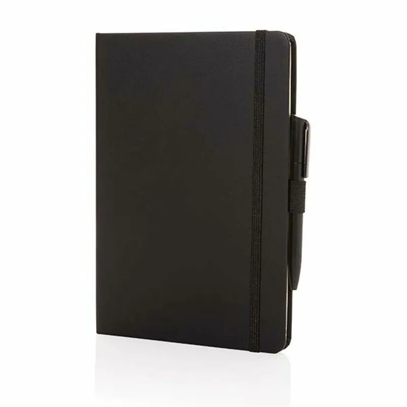 Libreta clásica A5 de cuero regenerado Sam