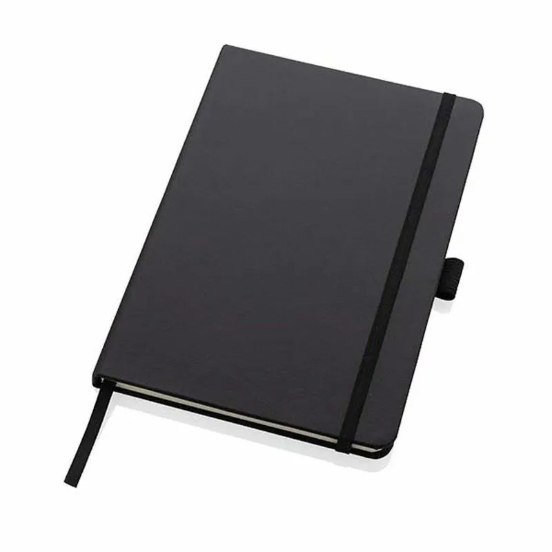 Libreta clásica A5 de cuero regenerado Sam