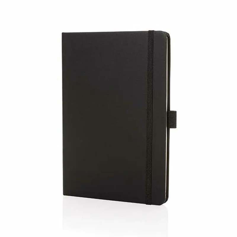 Libreta clásica A5 de cuero regenerado Sam