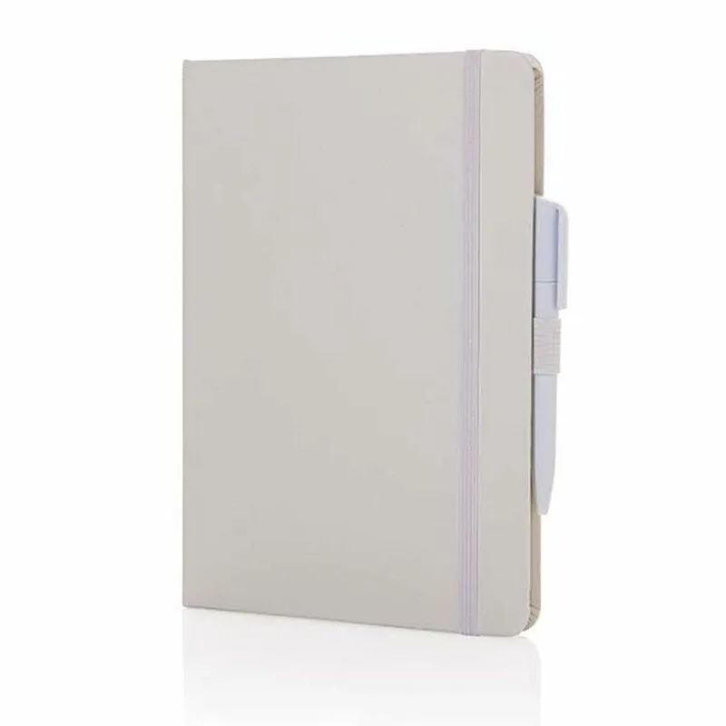 Libreta clásica A5 de cuero regenerado Sam