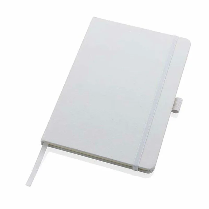 Libreta clásica A5 de cuero regenerado Sam
