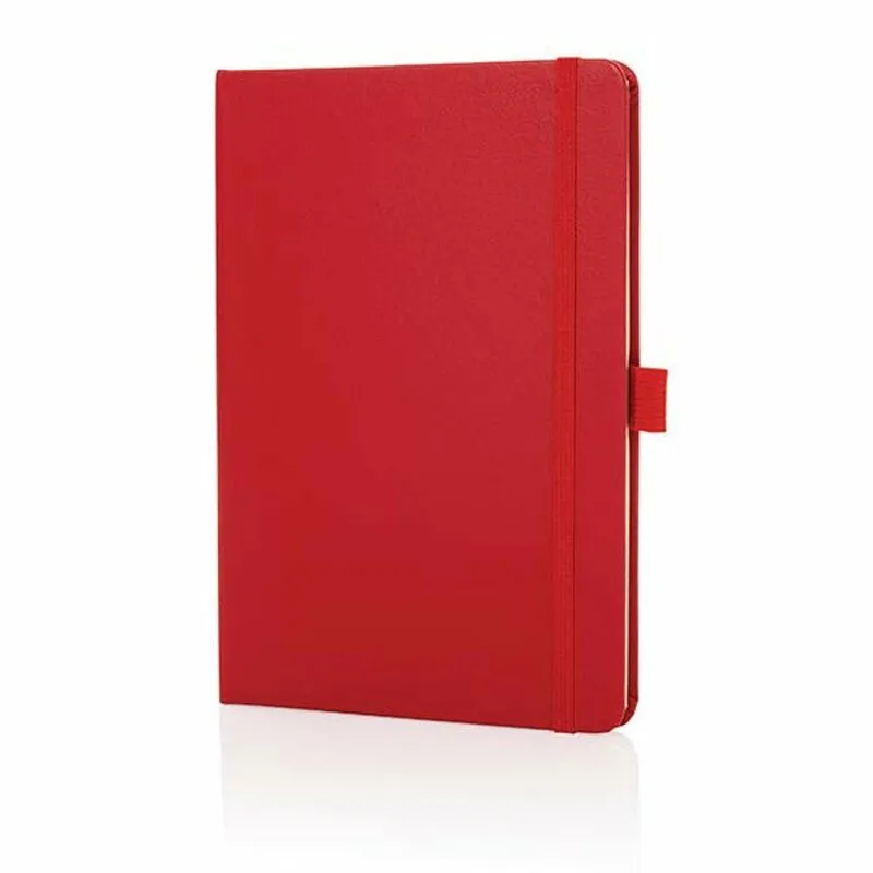 Libreta clásica A5 de cuero regenerado Sam