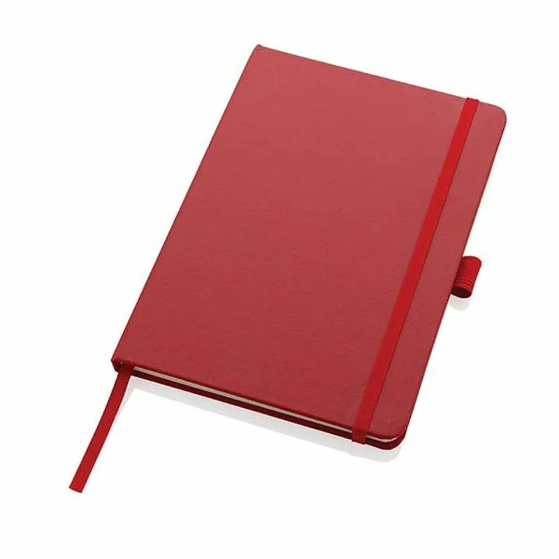 Libreta clásica A5 de cuero regenerado Sam
