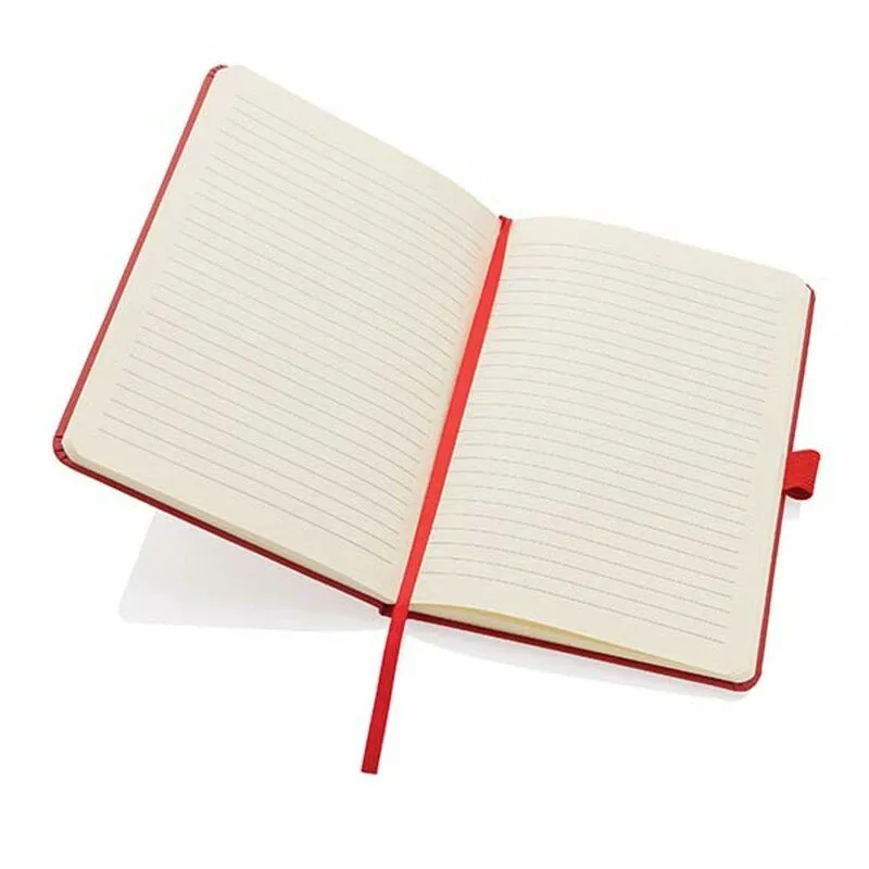 Libreta clásica A5 de cuero regenerado Sam