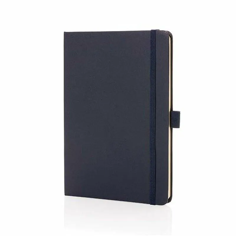 Libreta clásica A5 de cuero regenerado Sam